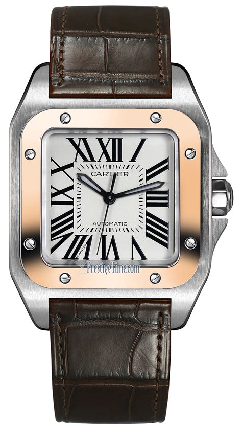 cartier santos large or medium|cartier santos 100 midsize.